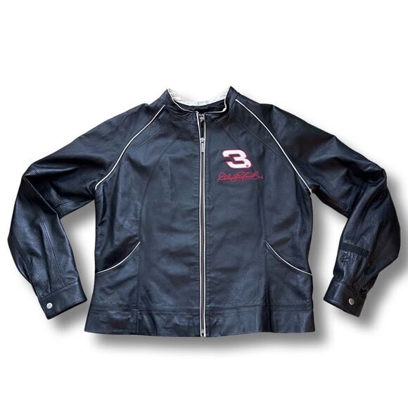 Vintage Dale Earnhardt Sr #3 Wilsons Leather Jacket Chase Authentics • XL - Picture 1 of 16